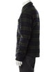 Chrome Hearts Reversible Padded Flannel Plaid Print Jacket