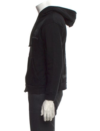 Chrome Hearts Cross Cemetery Graphic Print Hoodie