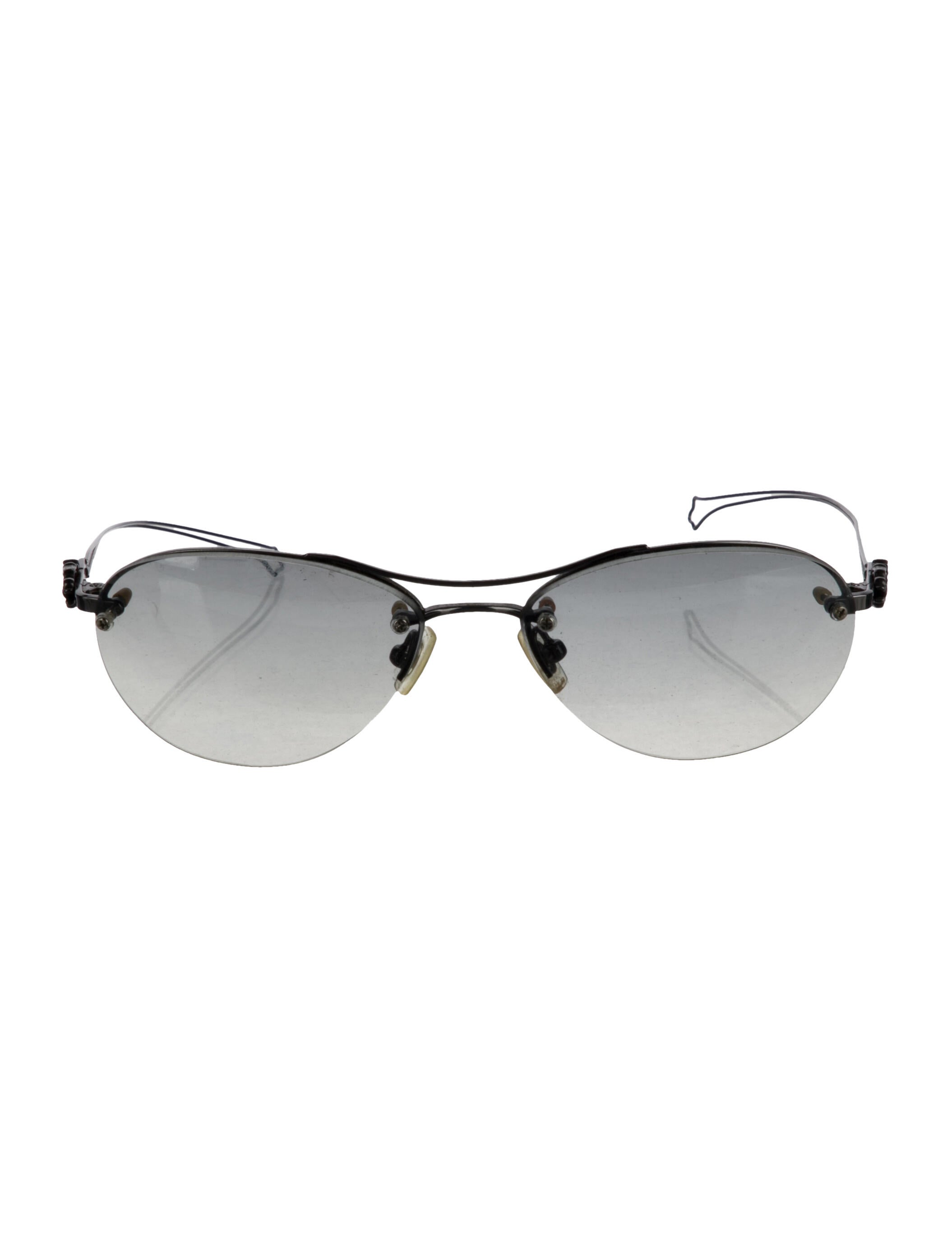 Chrome Hearts Aviator Gradient Sunglasses