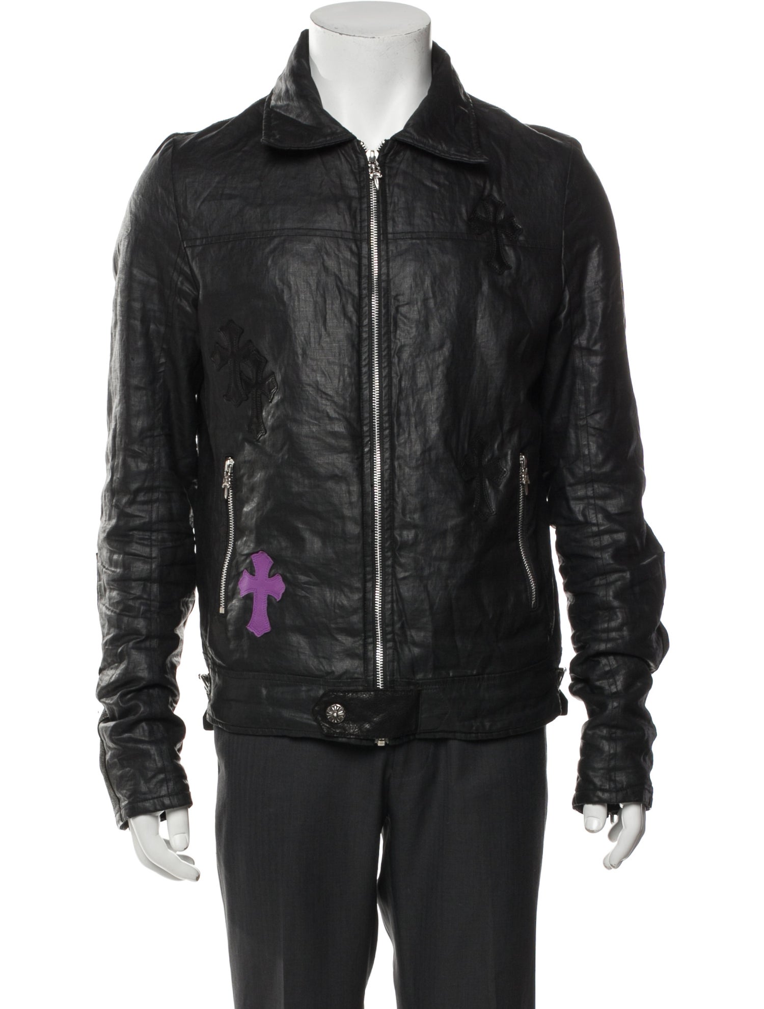 Chrome Hearts Biker Moto Jacket
