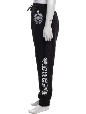 Chrome Hearts Logo Graphic Print Lounge Bottoms