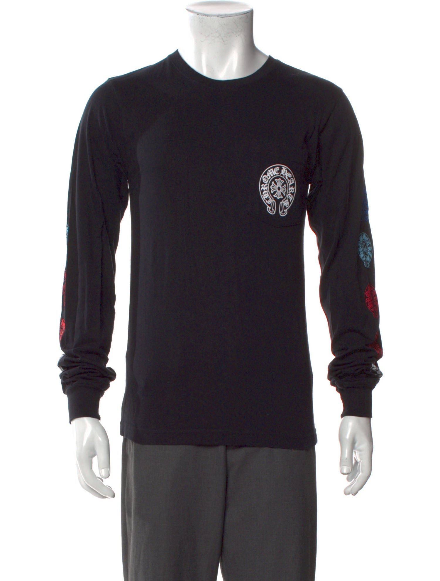 Chrome Hearts Graphic Print Crew Neck T-Shirt