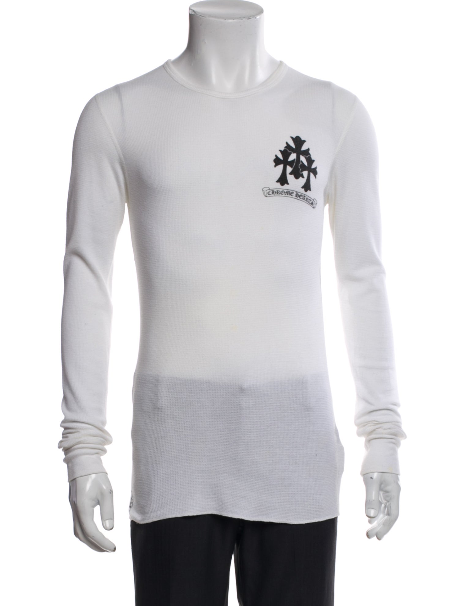 Chrome Hearts 'Fuck You' L/S Graphic Print T-Shirt - Black T