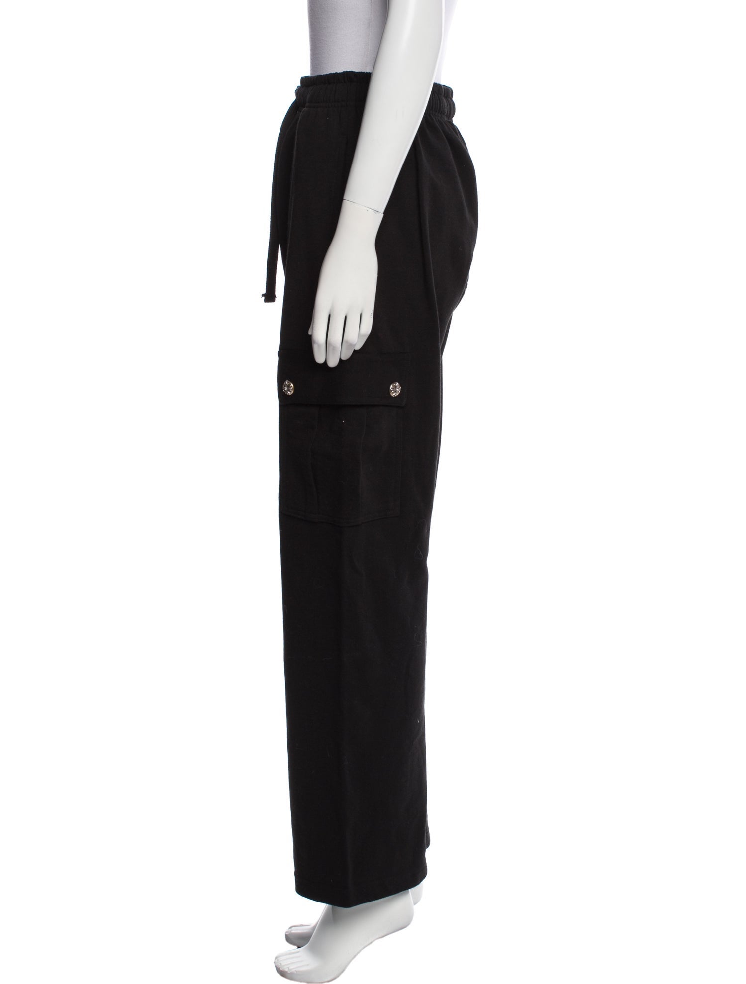 Chrome Hearts x Matty Boy Stay Fast Cargo Sweatpants Wide Leg Pants