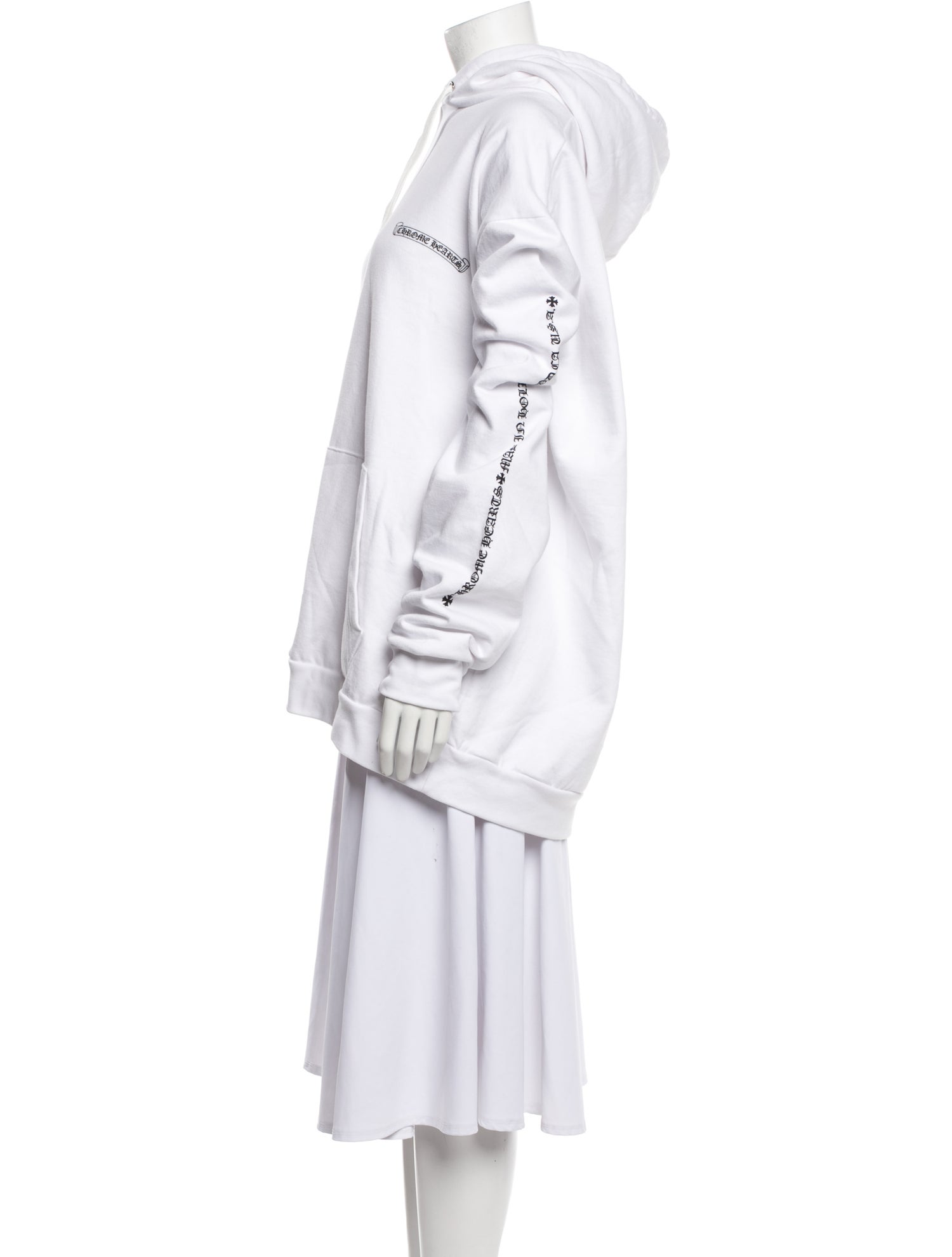 Chrome Hearts Mock Neck Long Sleeve Sweatshirt