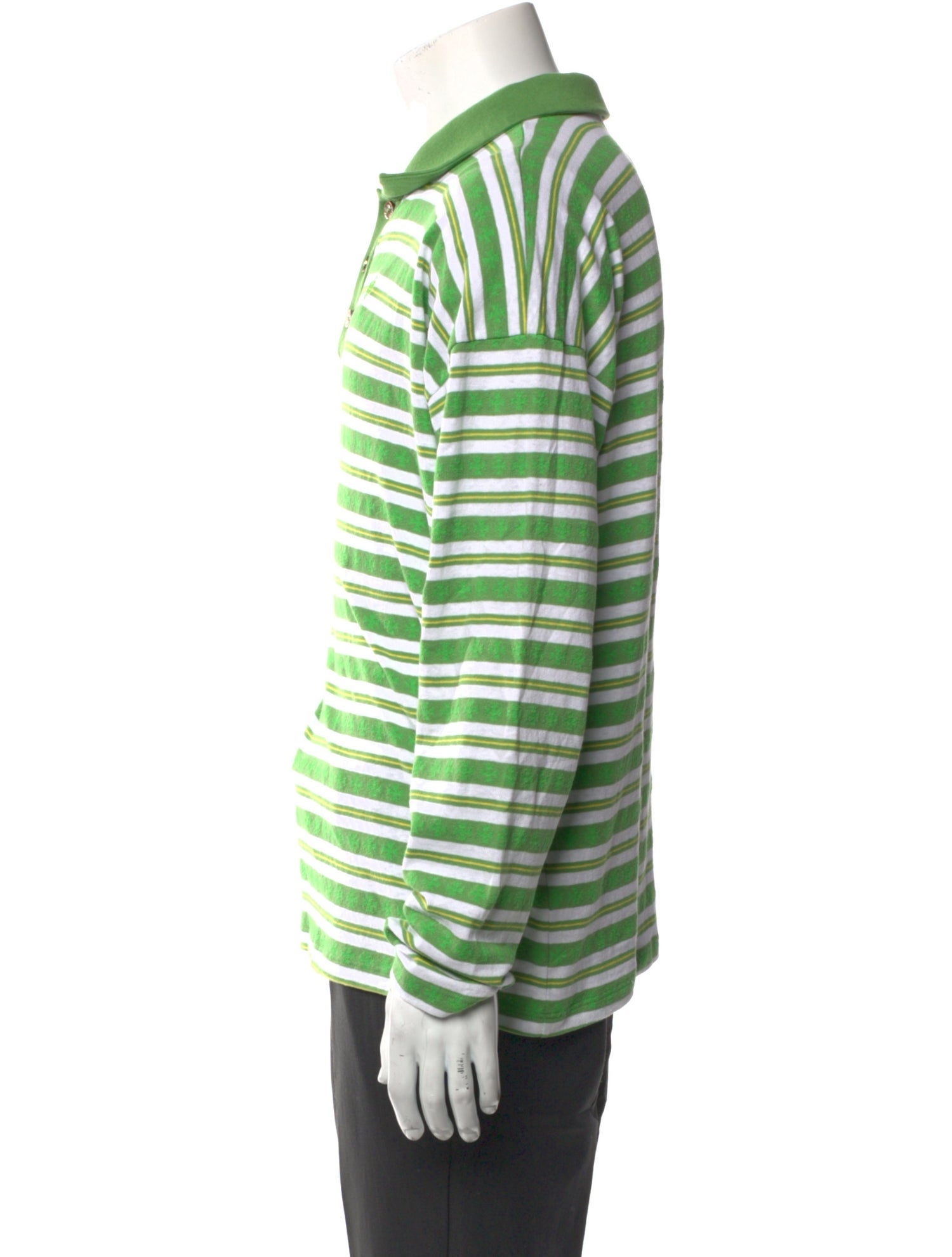 Chrome Hearts x Matty Boy 'Teens From Mars' Striped Polo Shirt