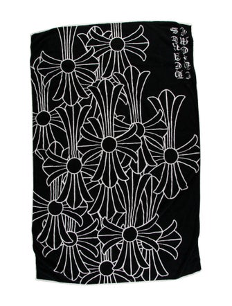 Chrome Hearts All-Over Logo Beach Towel