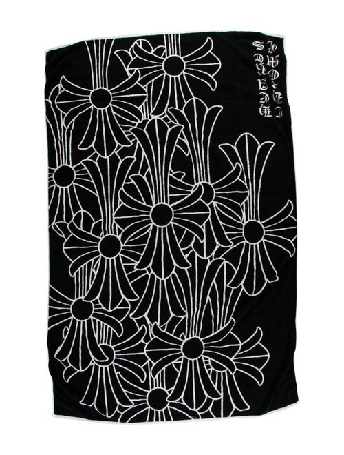 Chrome Hearts All-Over Logo Beach Towel