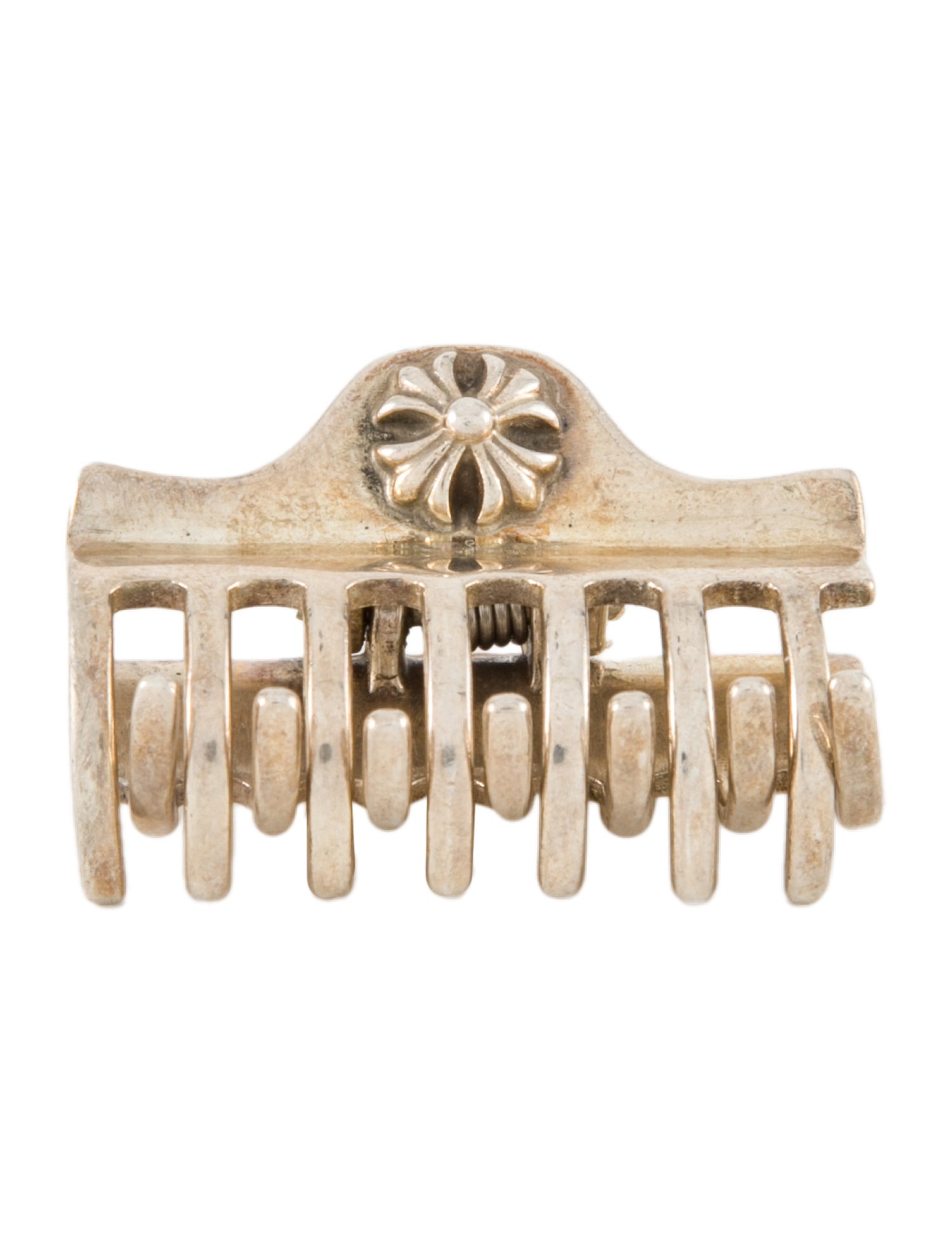 Chrome Hearts Maltese Cross Sterling Silver Hair Clip