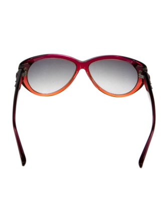 Chrome Hearts Club Sandwich Cat-Eye Sunglasses