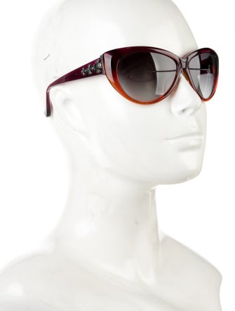 Chrome Hearts Club Sandwich Cat-Eye Sunglasses