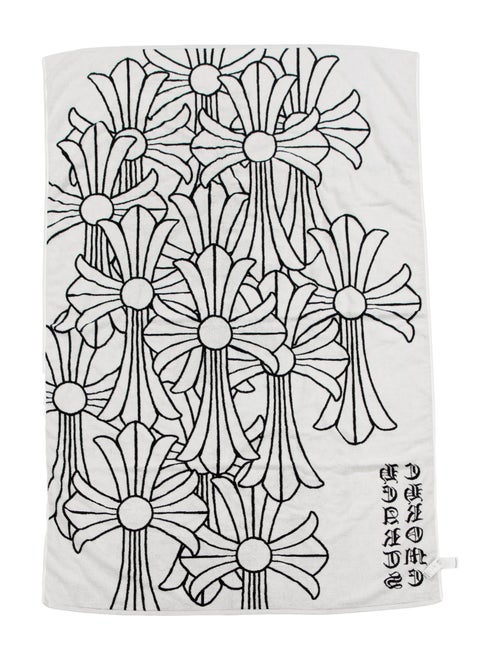 Chrome Hearts Cemetery Beach Towel