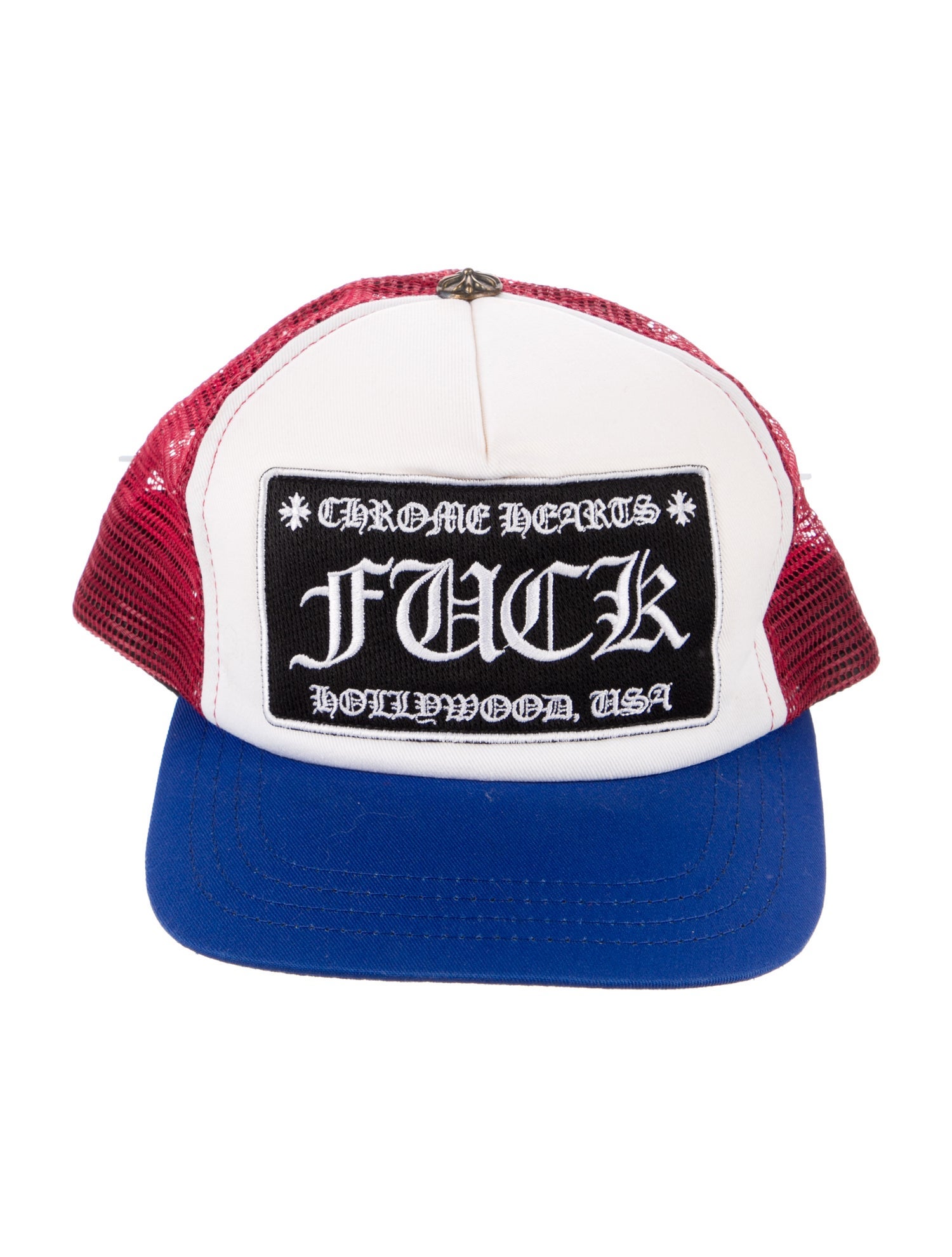 Chrome Hearts Fuck Hollywood Trucker Hat