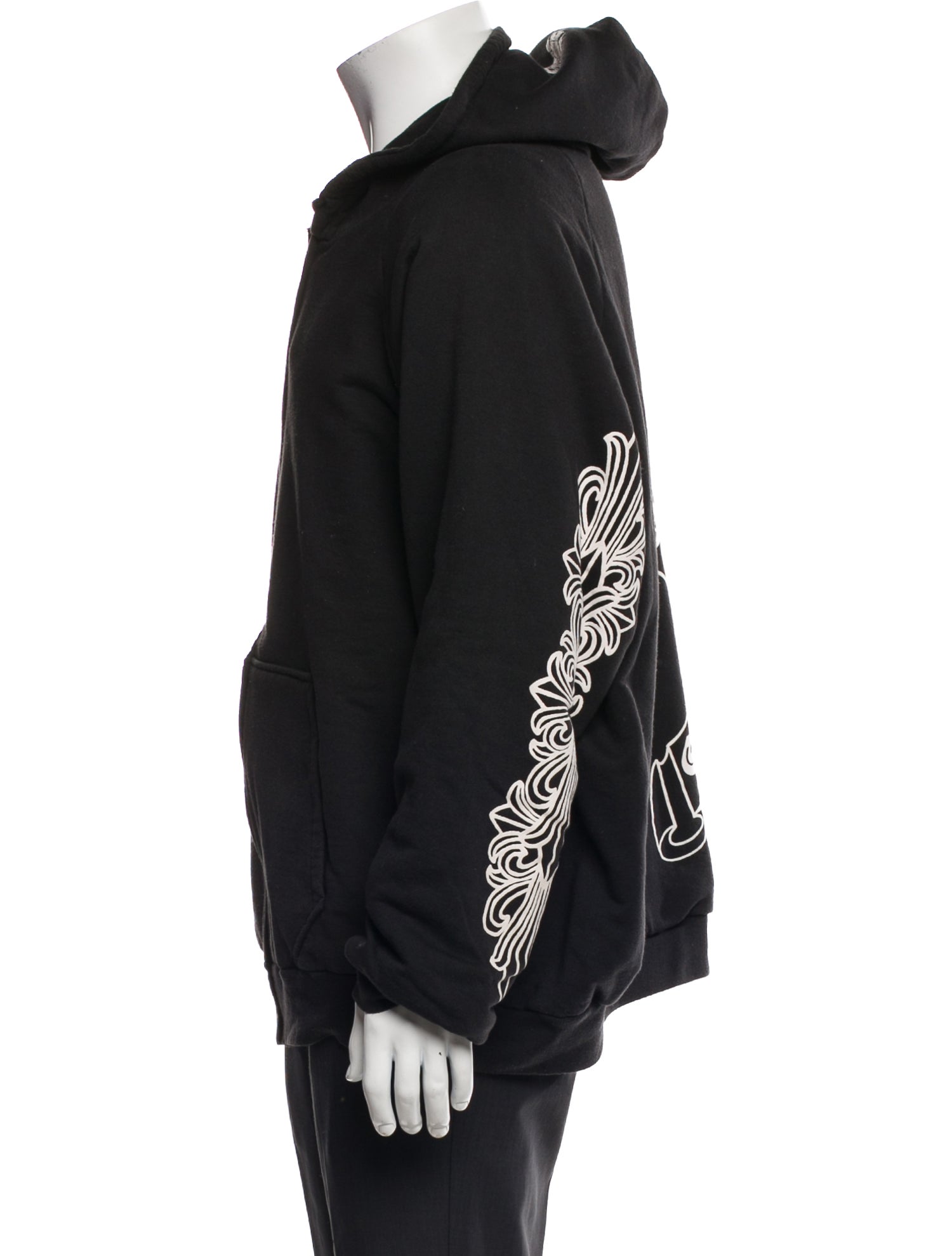 Chrome Hearts Thermal V-Neck Hoodie
