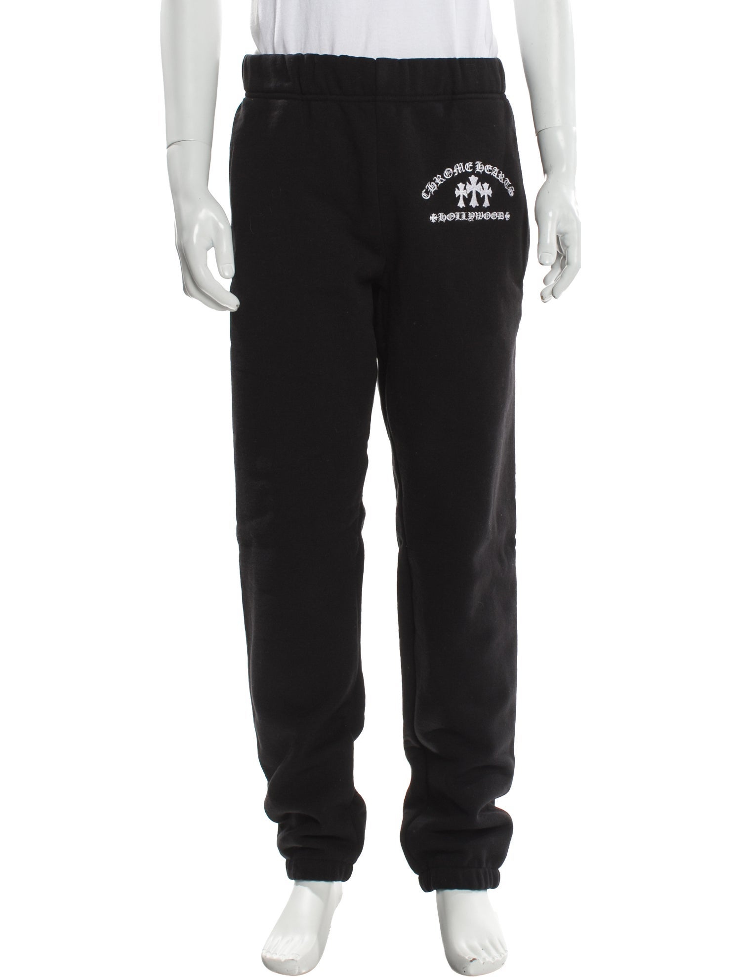 Chrome Hearts Hollywood Graphic Print Lounge Bottoms