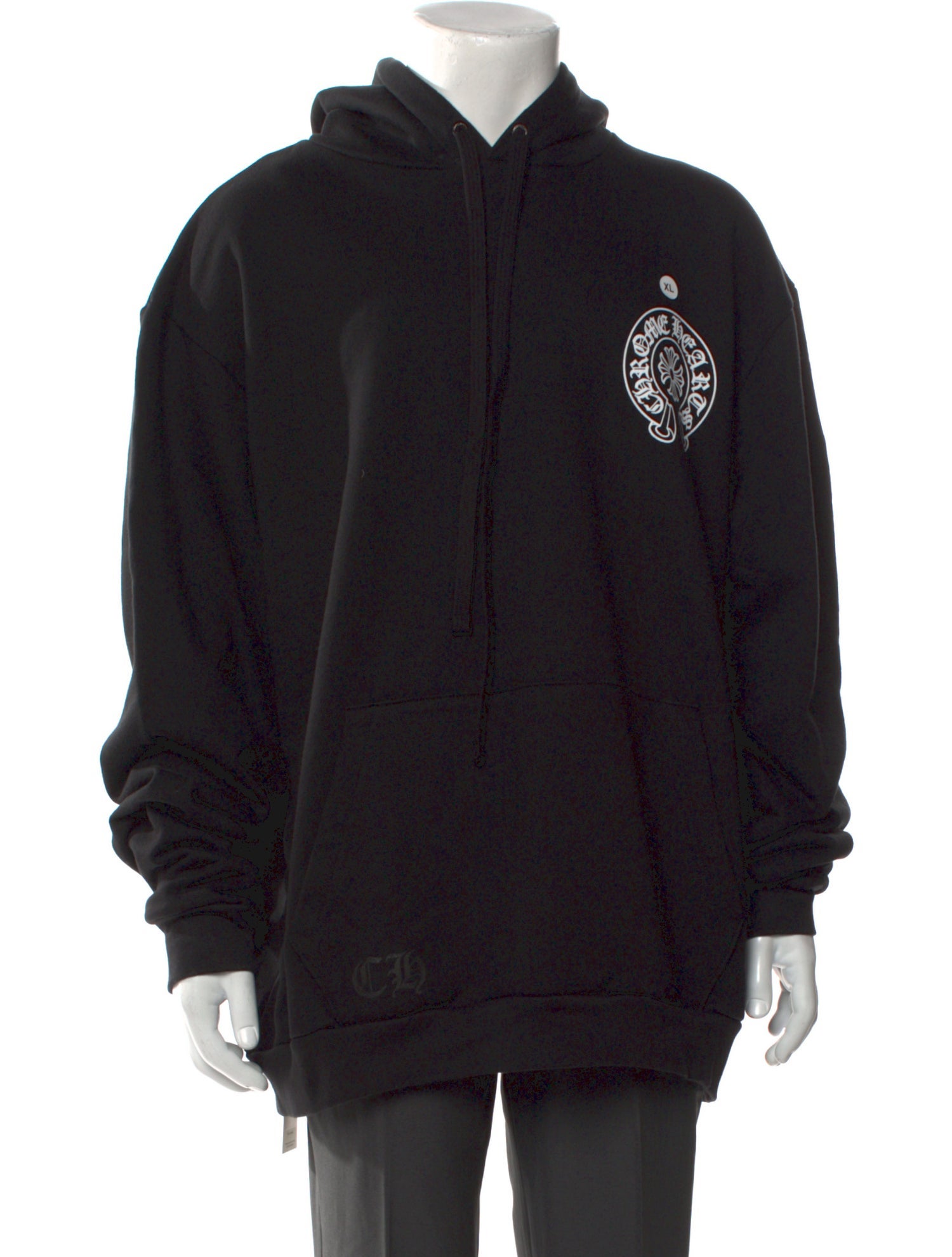 トップス CHROMEHEARTS Buy Chrome Hearts Ponyhair Multicross Patch Crewneck Sweater