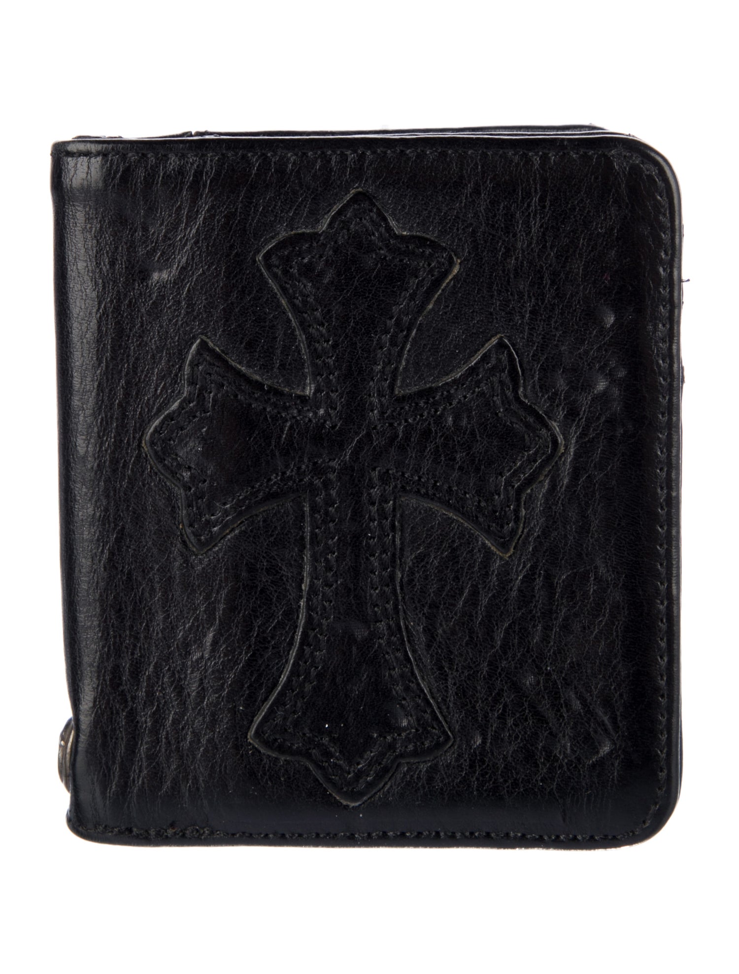 Chrome Hearts Leather Printed Bifold Wallet