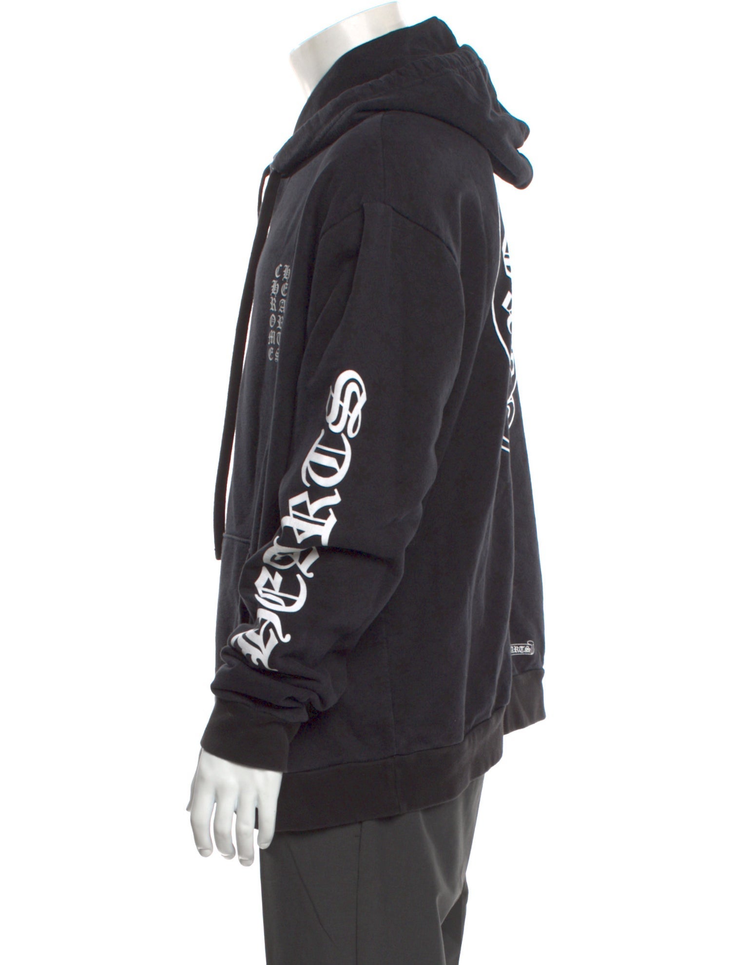 Chrome Hearts Horseshoe Graphic Print Hoodie
