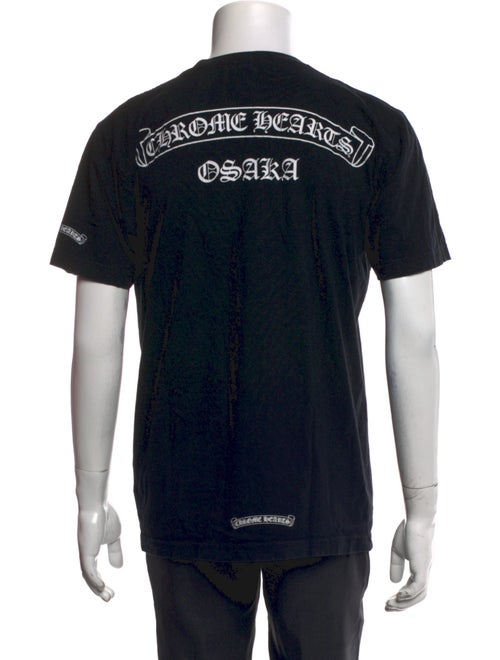 Chrome Hearts Osaka Scroll Logo Graphic Print T-Shirt