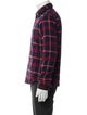 Chrome Hearts Reversible Plaid Print Jacket