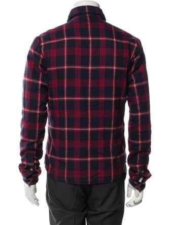 Chrome Hearts Reversible Plaid Print Jacket