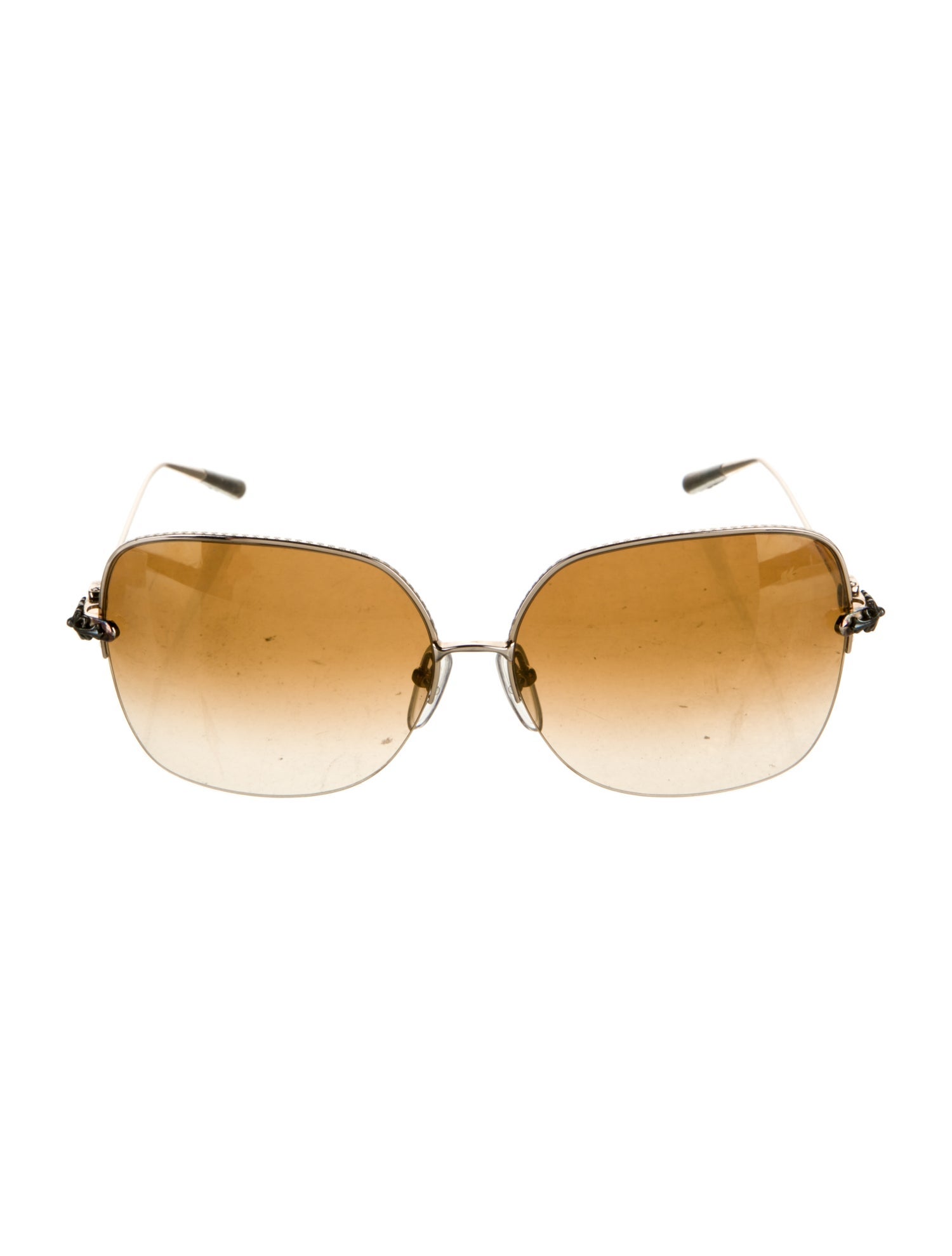 Chrome Hearts Shaved Oversize Sunglasses