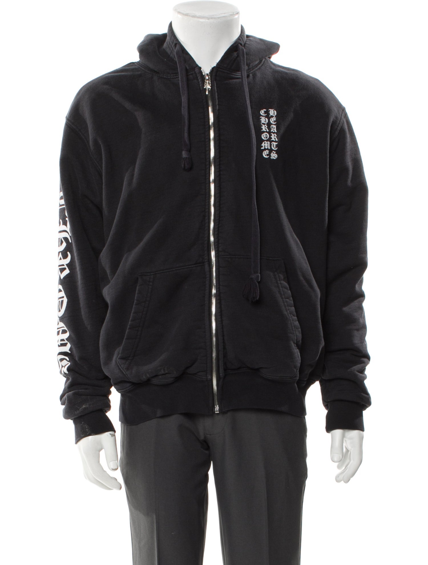 Chrome Hearts Thermal Lined Graphic Print Bomber Jacket