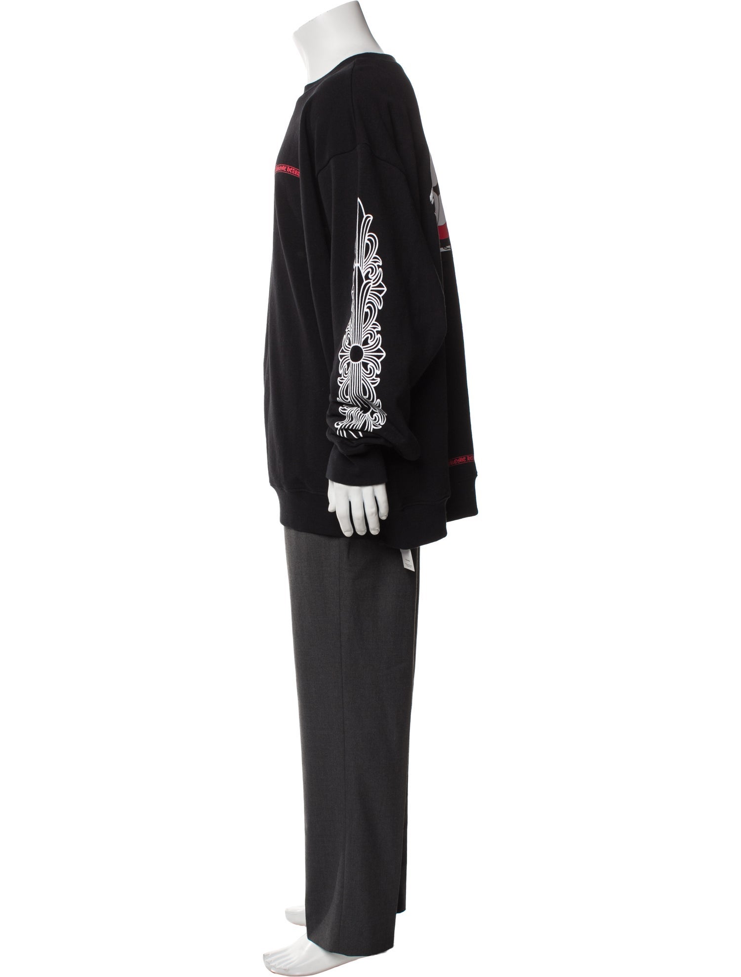 Chrome Hearts x Matty Boy Chomper Graphic Print Pullover w/ Tags