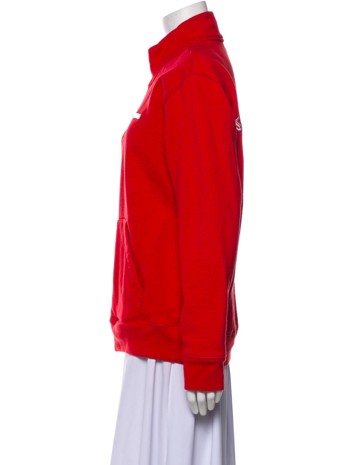 Chrome Hearts Mock Neck Long Sleeve Sweatshirt