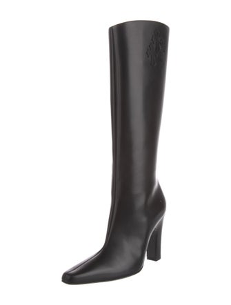 Chrome Hearts Sugar Jones #2 Leather Boots