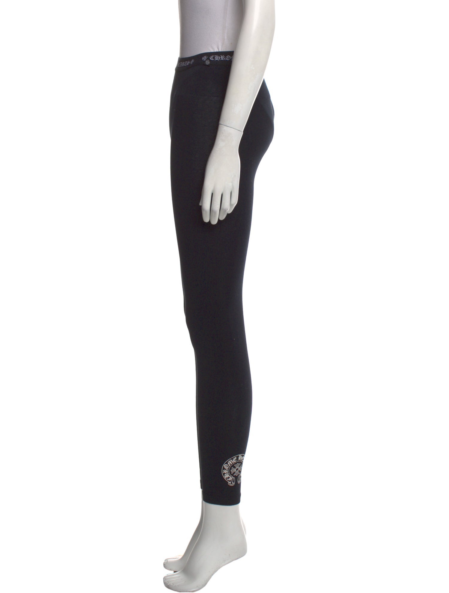 Chrome Hearts Horseshoe Logo Skinny Leg Pants