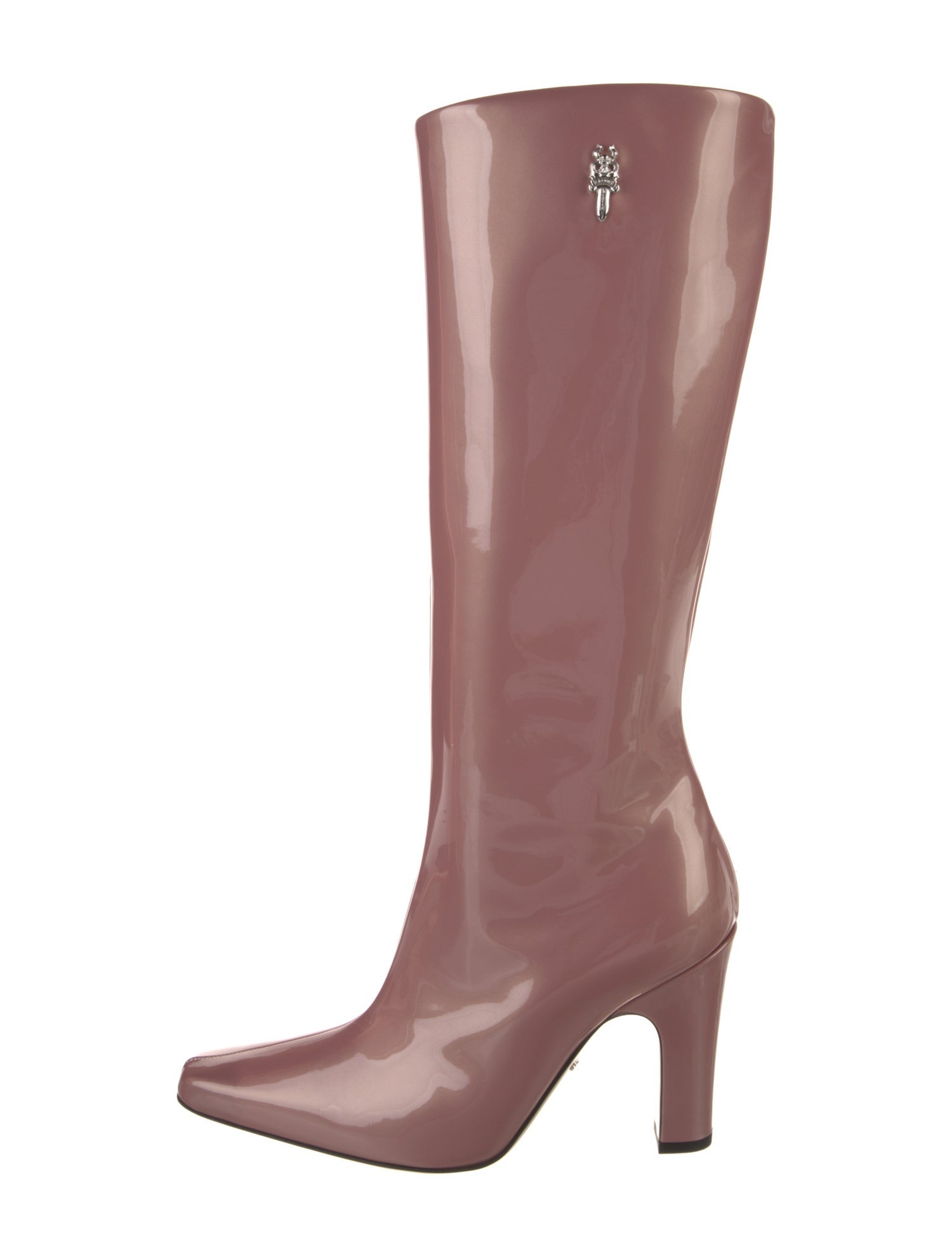 Chrome Hearts Sugar Jones Patent Leather Boots w/ Tags