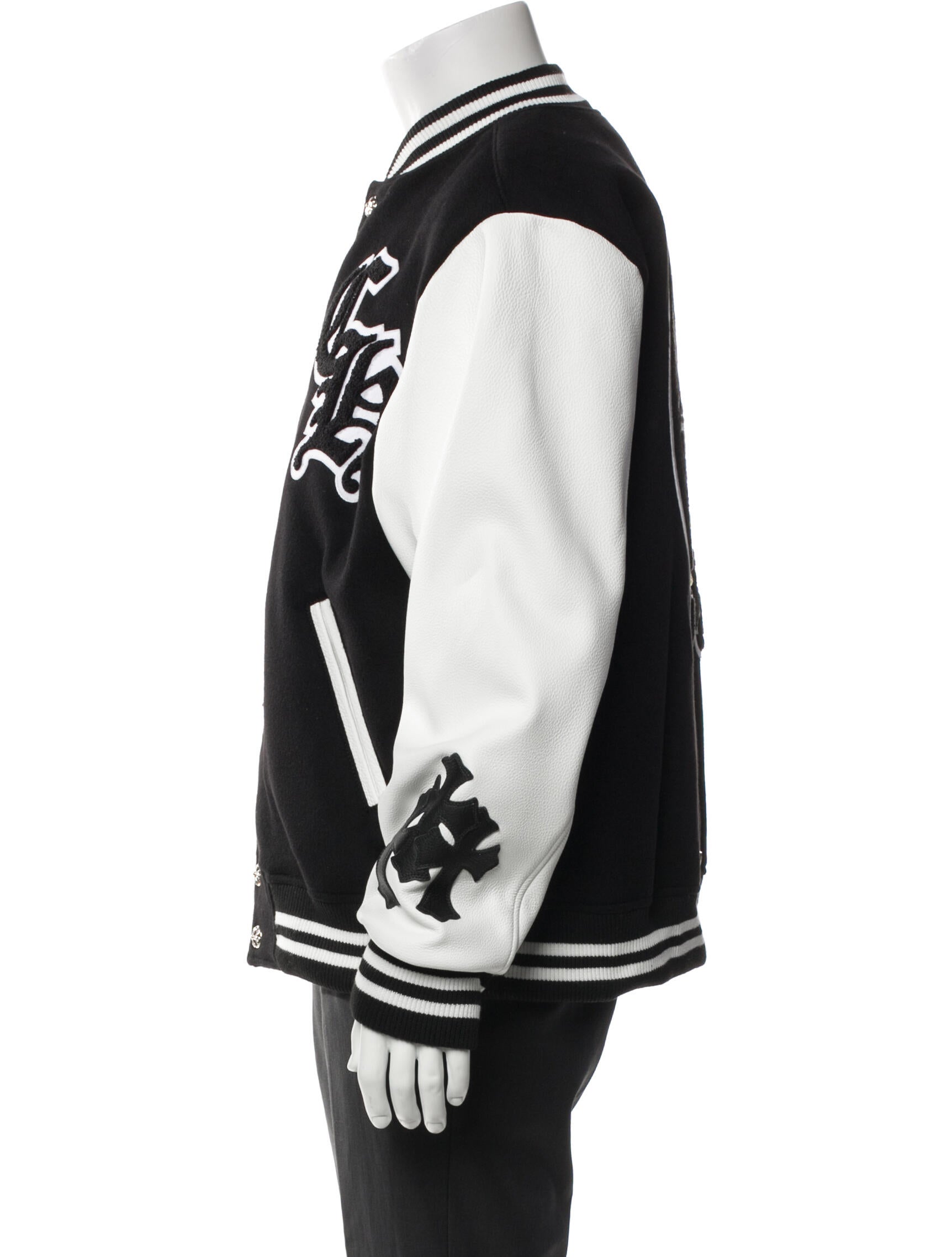 Chrome Hearts Timmy Varsity Cashmere Varsity Jacket