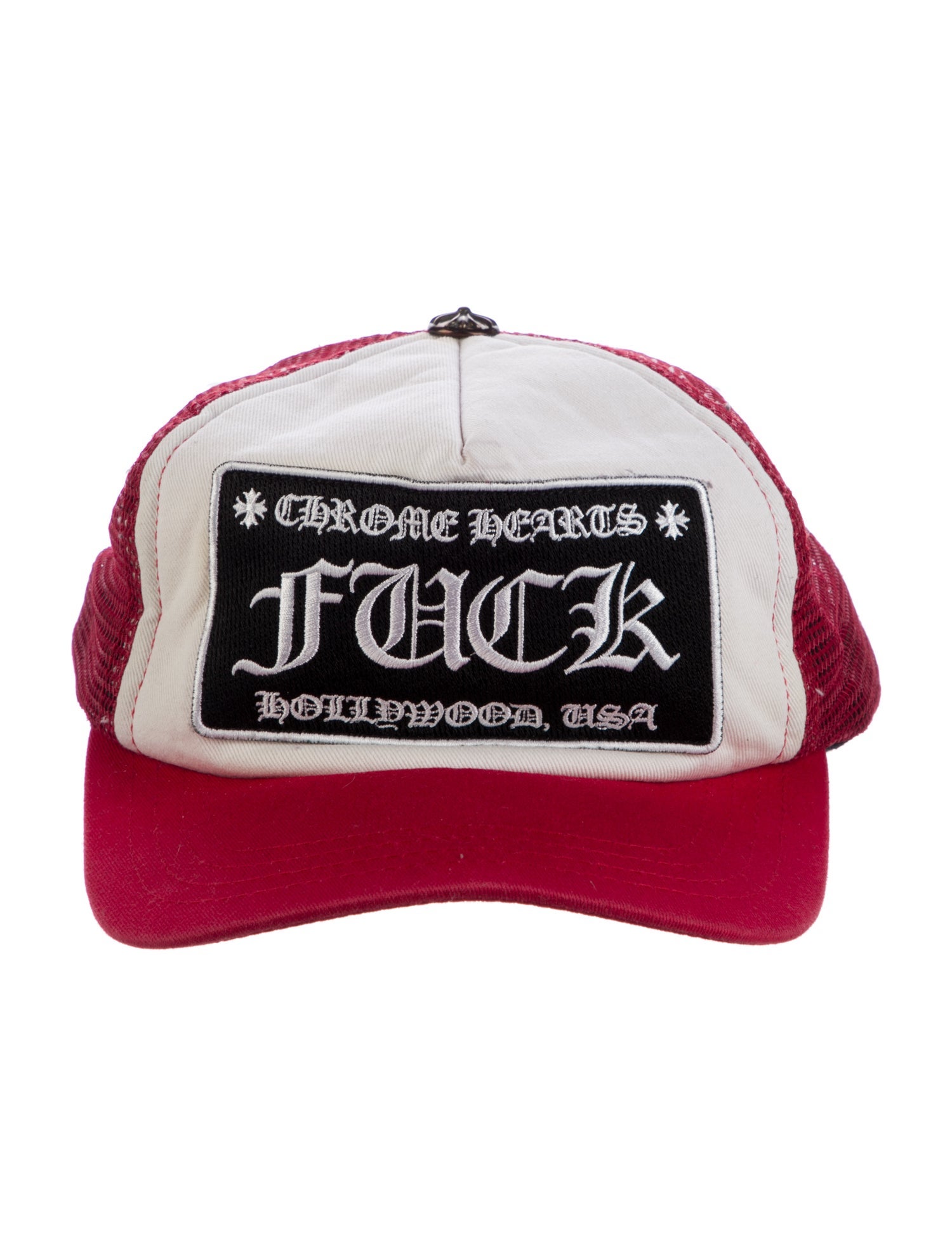 Chrome Hearts Fuck Hollywood Trucker Hat