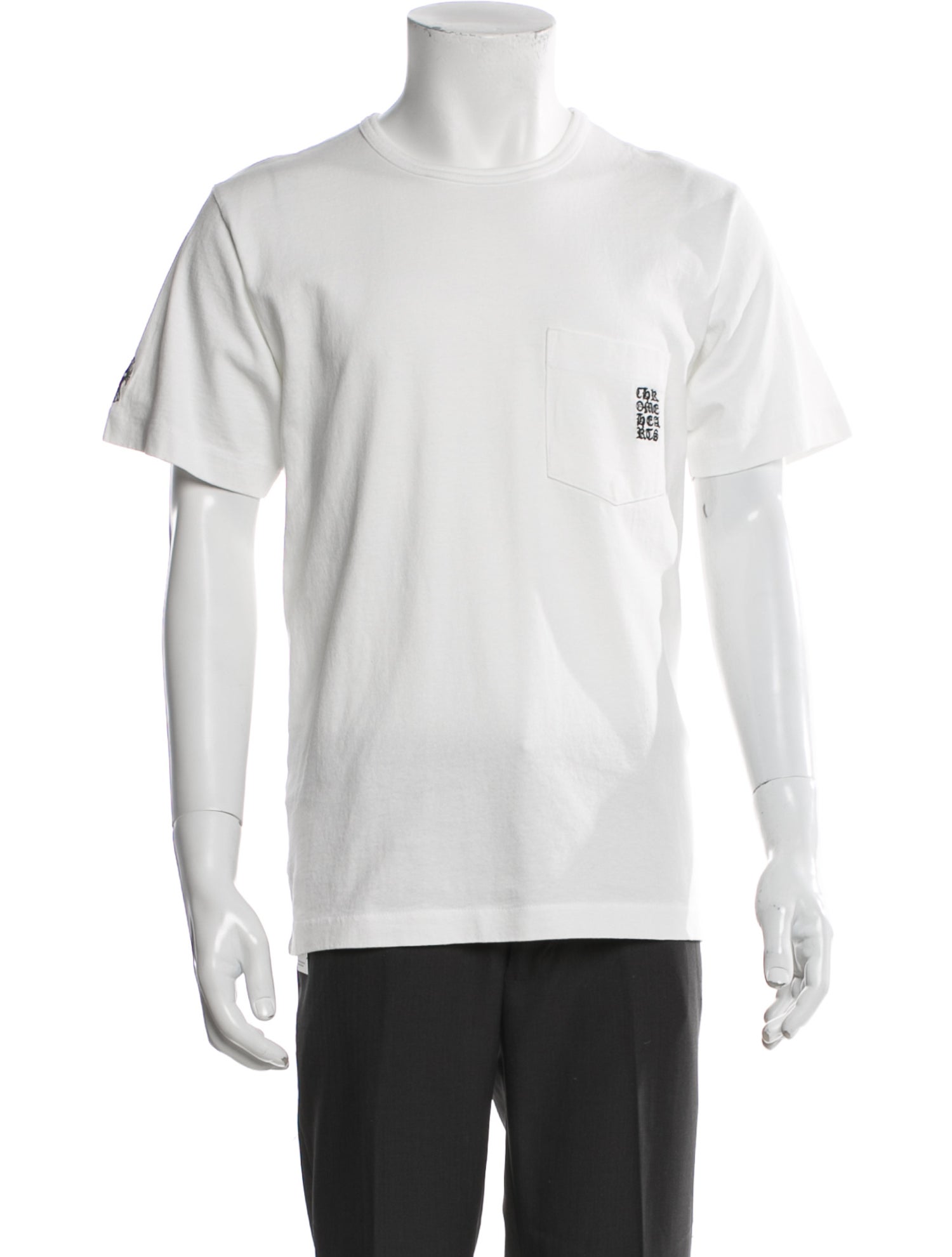 Chrome Hearts Eyechart Crew Neck T-Shirt