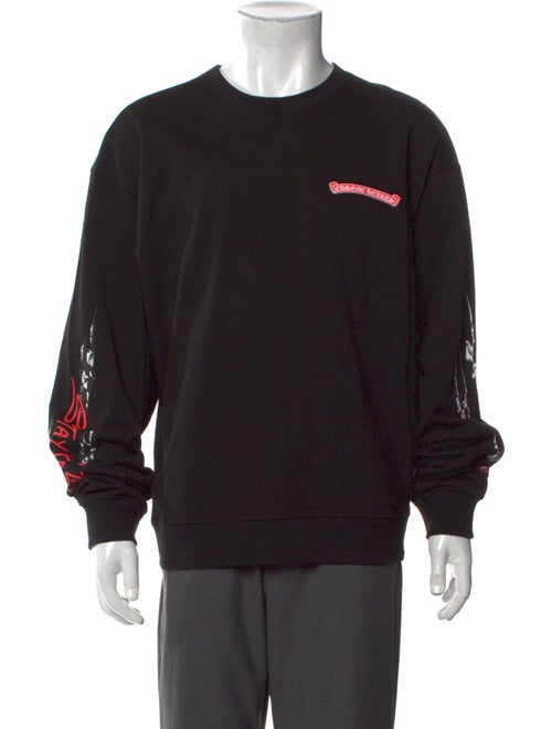 Chrome Hearts x Matty Boy Stay Fast Race Team Graphic Print Pullover