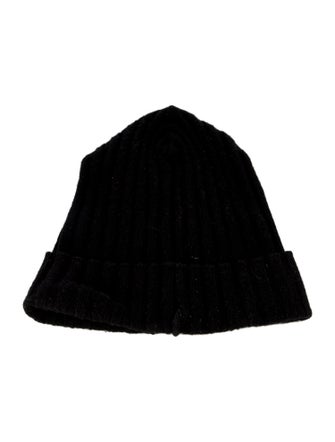 Chrome Hearts Leather Maltese Cross Patch Beanie