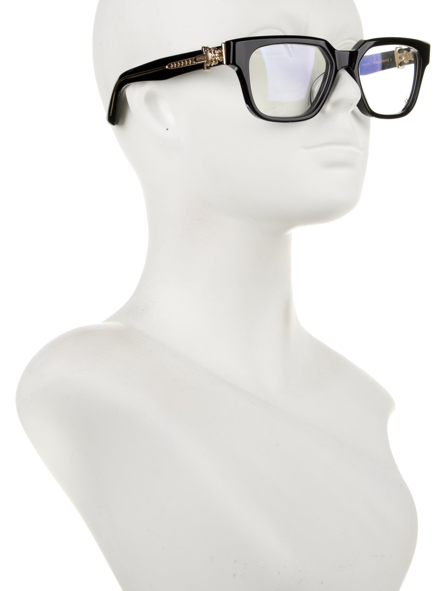 Chrome Hearts Vagillionaire ii Square Eyeglasses