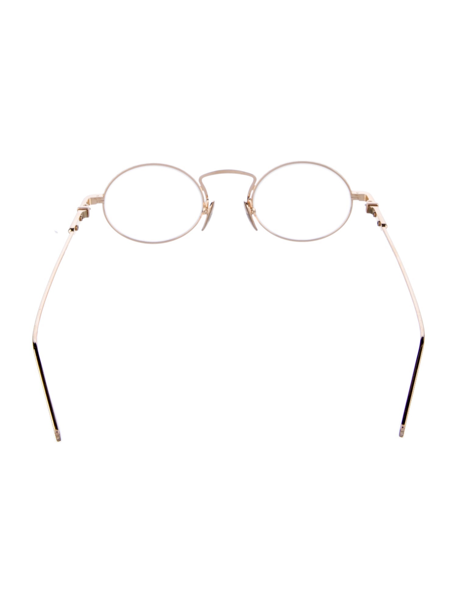 Chrome Hearts Clapper Round Eyeglasses