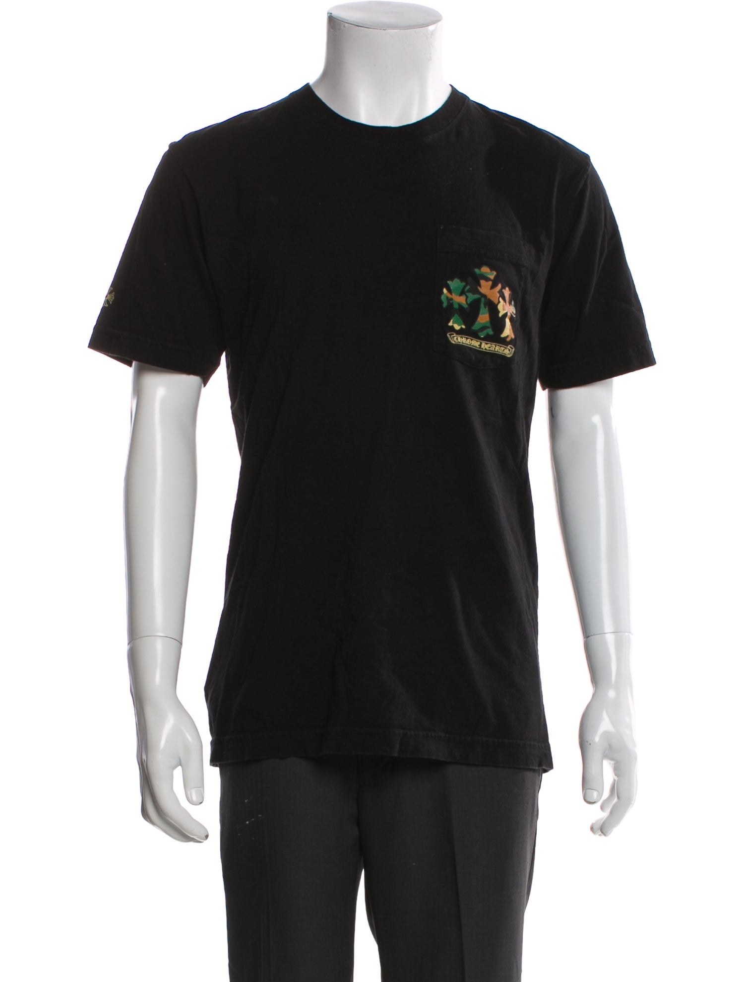 Chrome Hearts Graphic Print Crew Neck T-Shirt