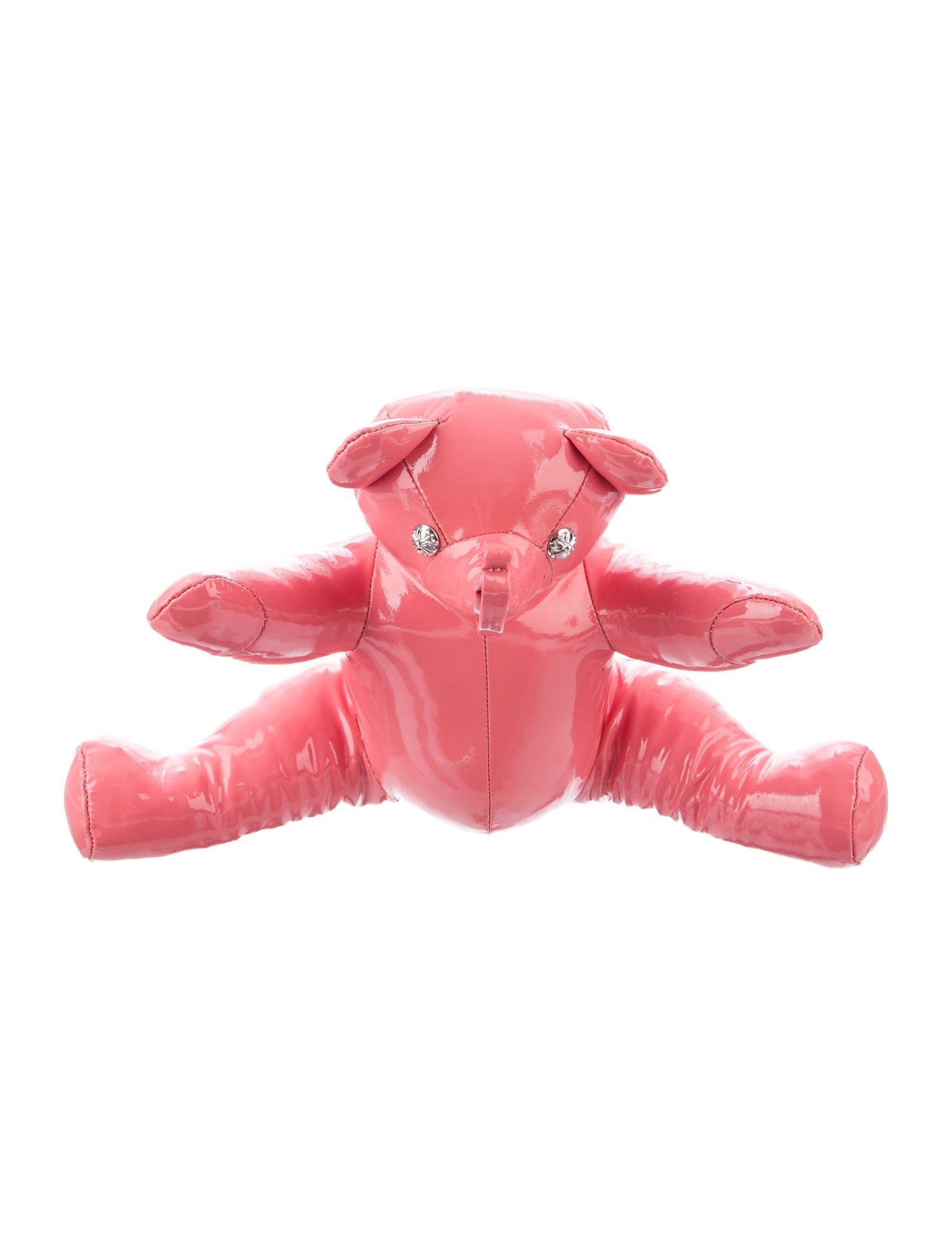 Chrome Hearts Patent Leather Teddy Bear
