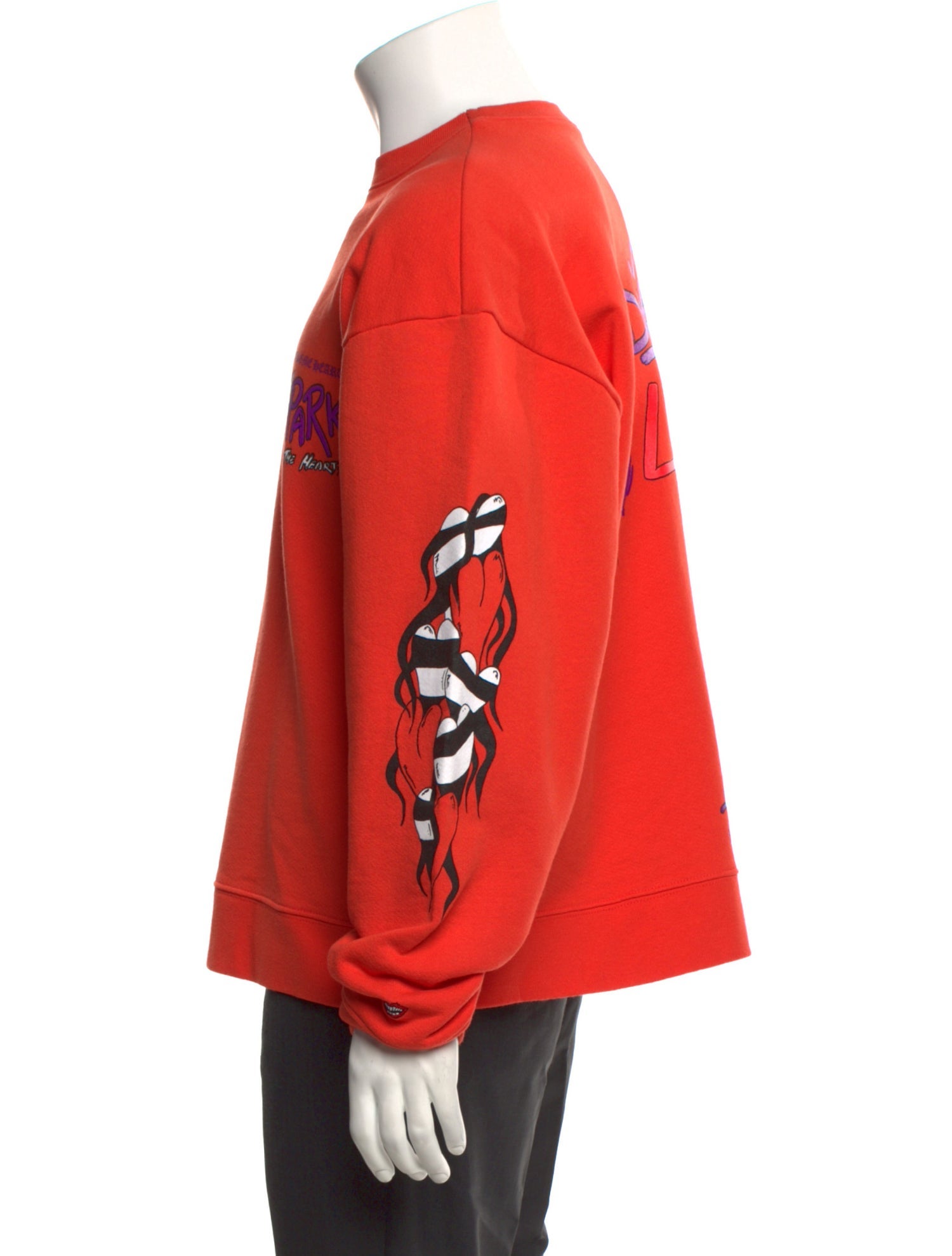 Chrome Hearts Graphic Print Crew Neck Pullover