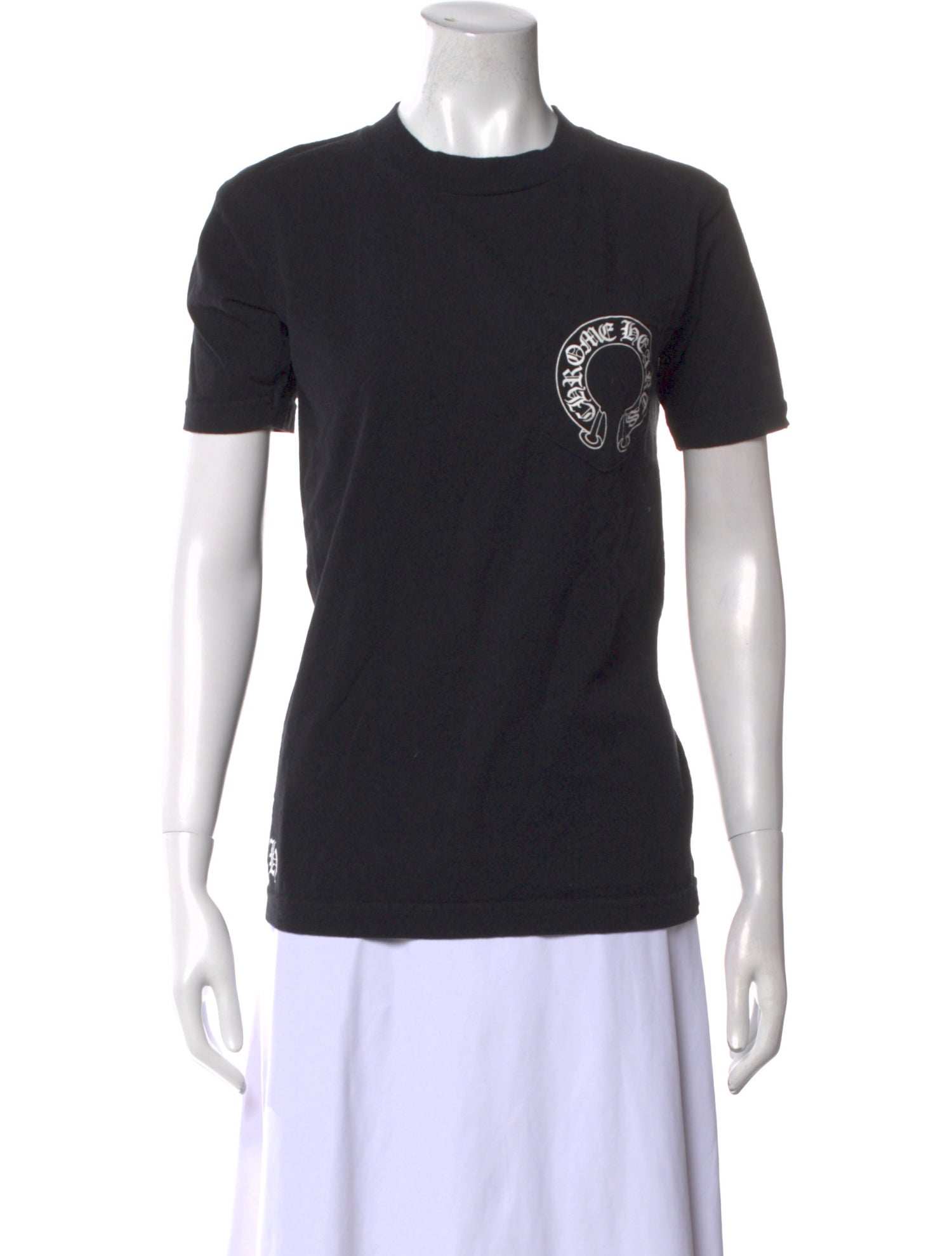 Chrome Hearts Graphic Print Crew Neck T-Shirt