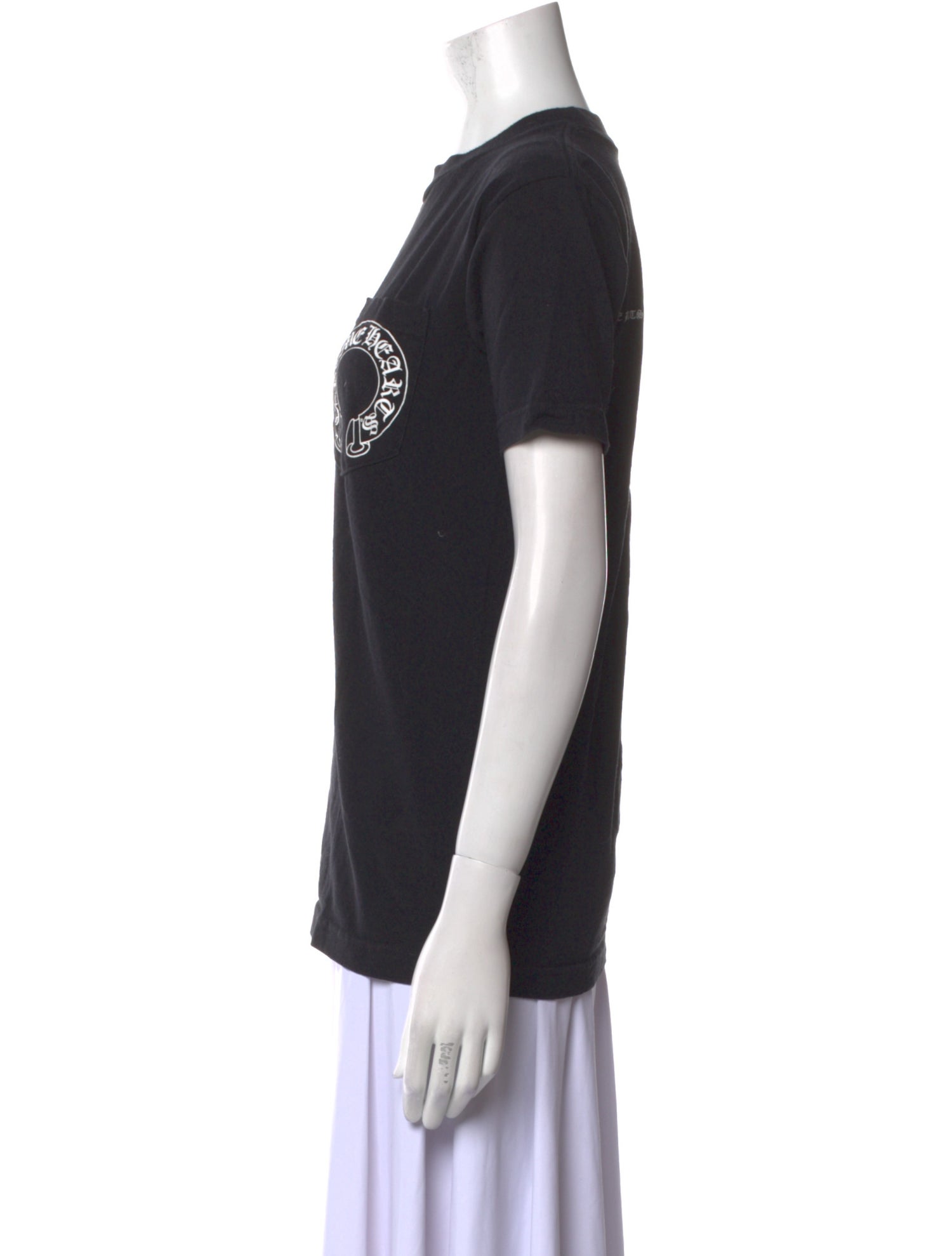 Chrome Hearts Graphic Print Crew Neck T-Shirt