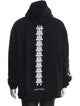 Chrome Hearts Cemetery Cross Spine Graphic Print Hoodie