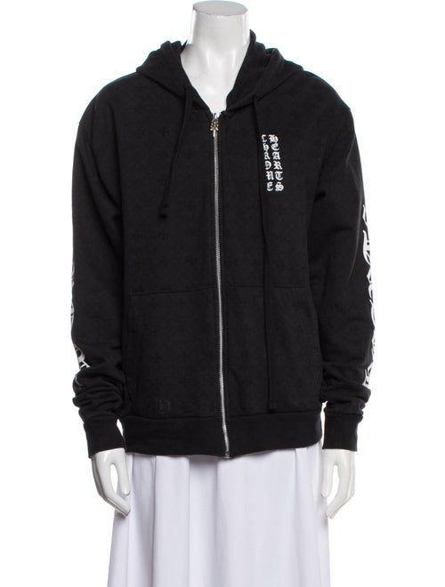 Chrome Hearts Tonal Cross Monogram Graphic Print Cardigan