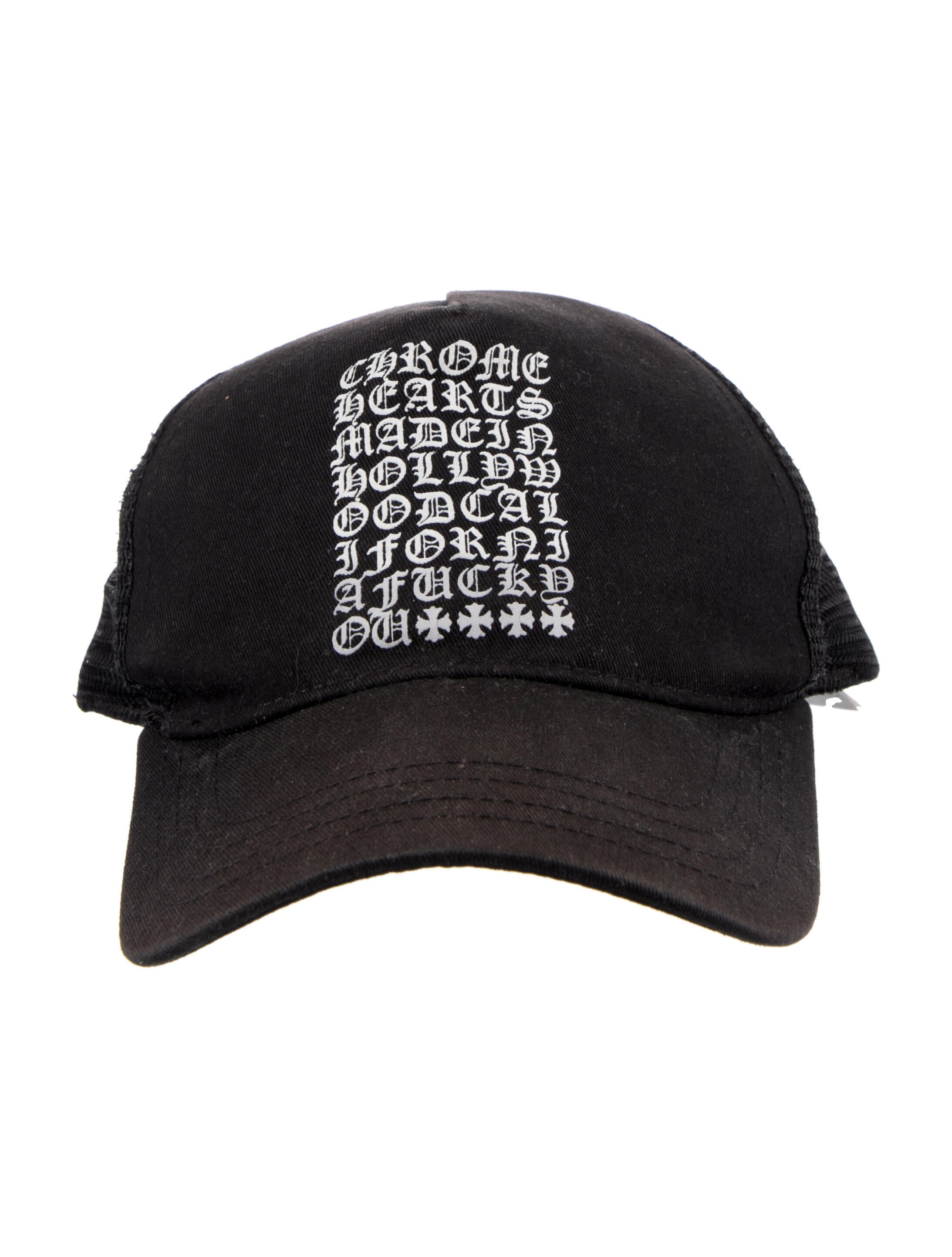 Chrome Hearts Eye Chart Trucker Hat
