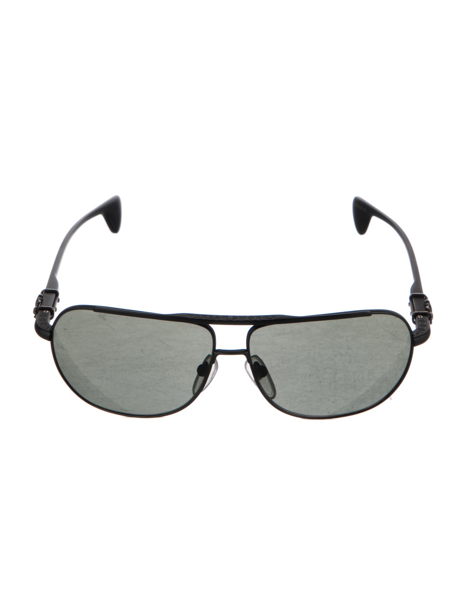 Chrome Hearts Hank Aviator Sunglasses