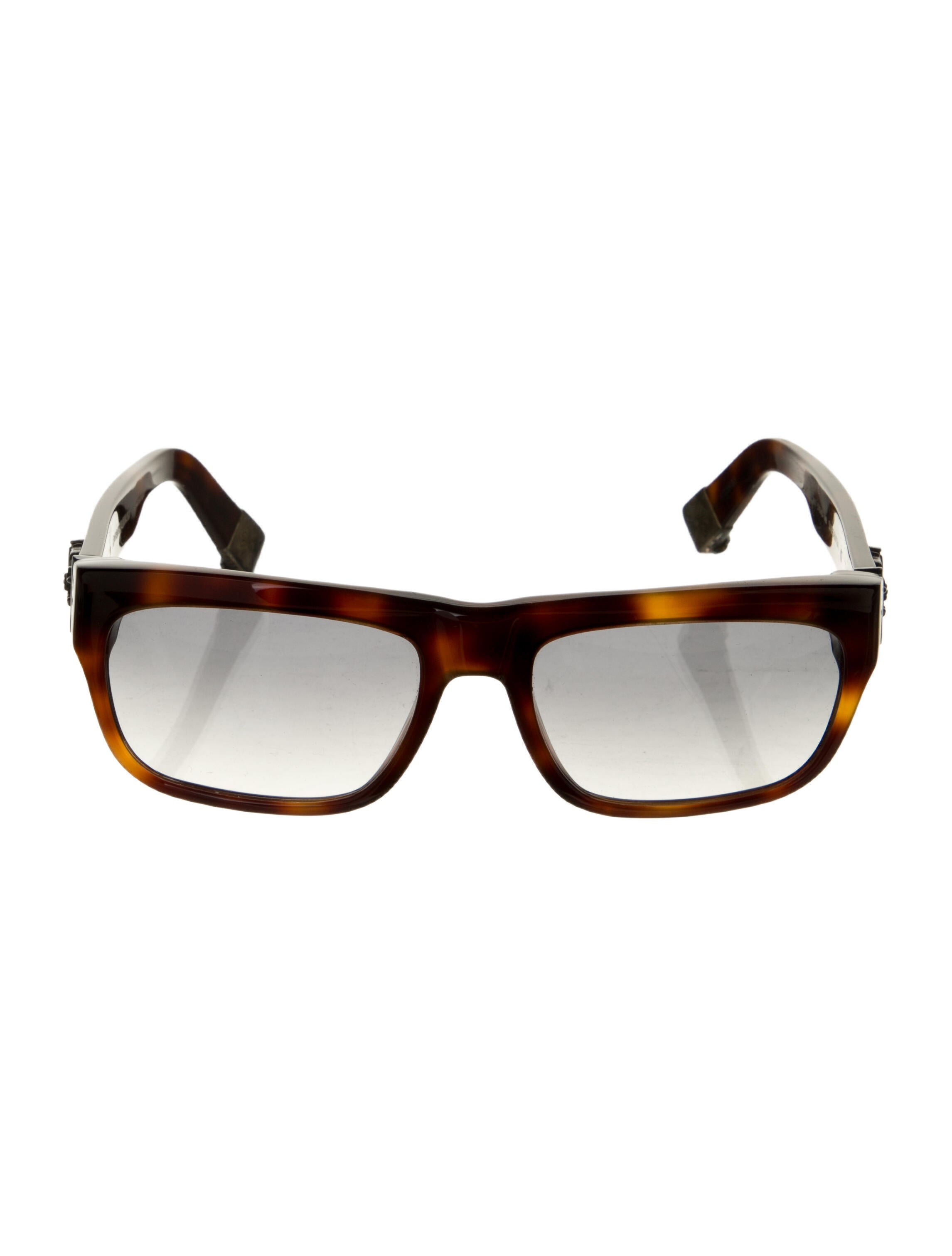 Chrome Hearts Sluss Bussin Square Sunglasses