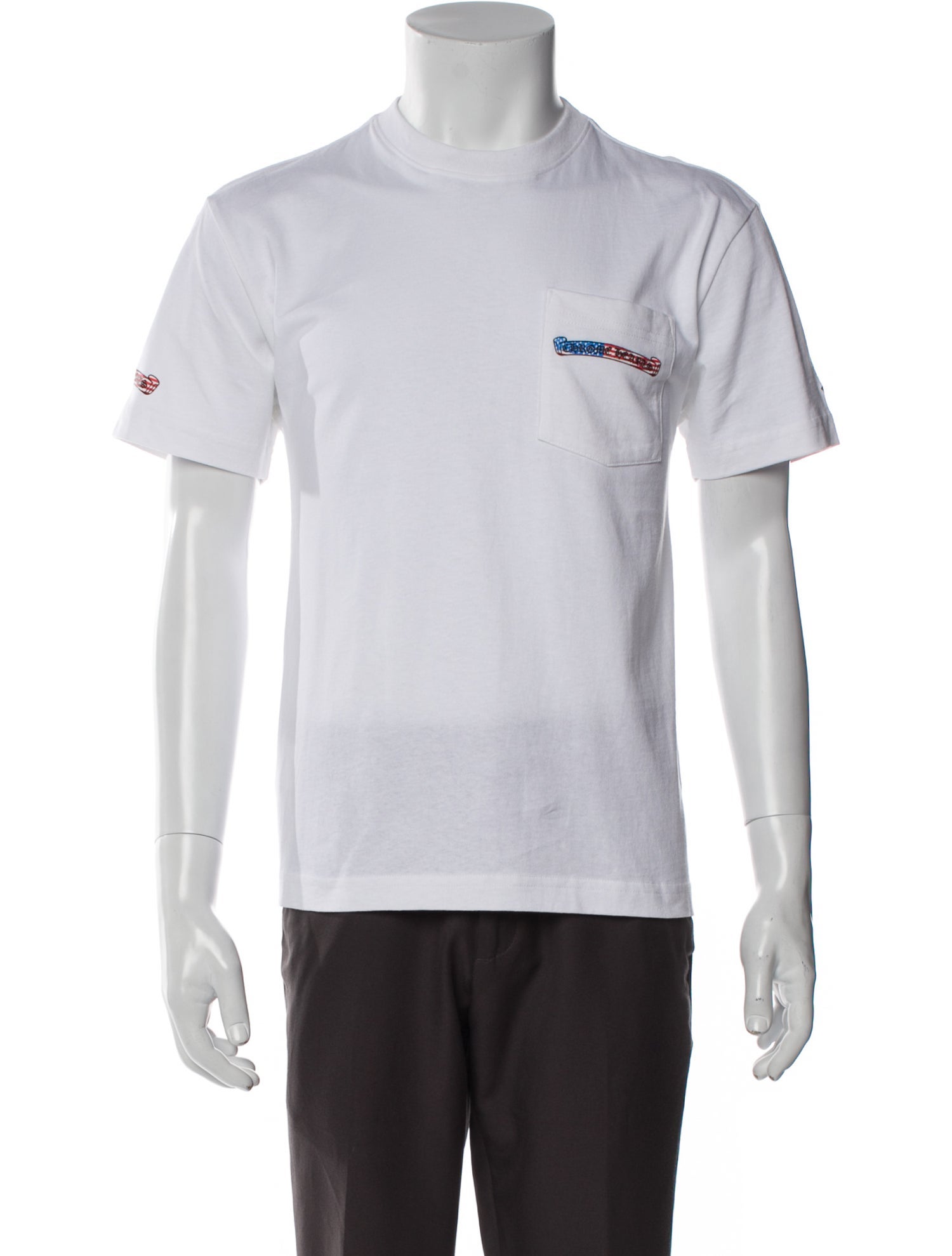 Chrome Hearts Graphic Print Crew Neck T-Shirt